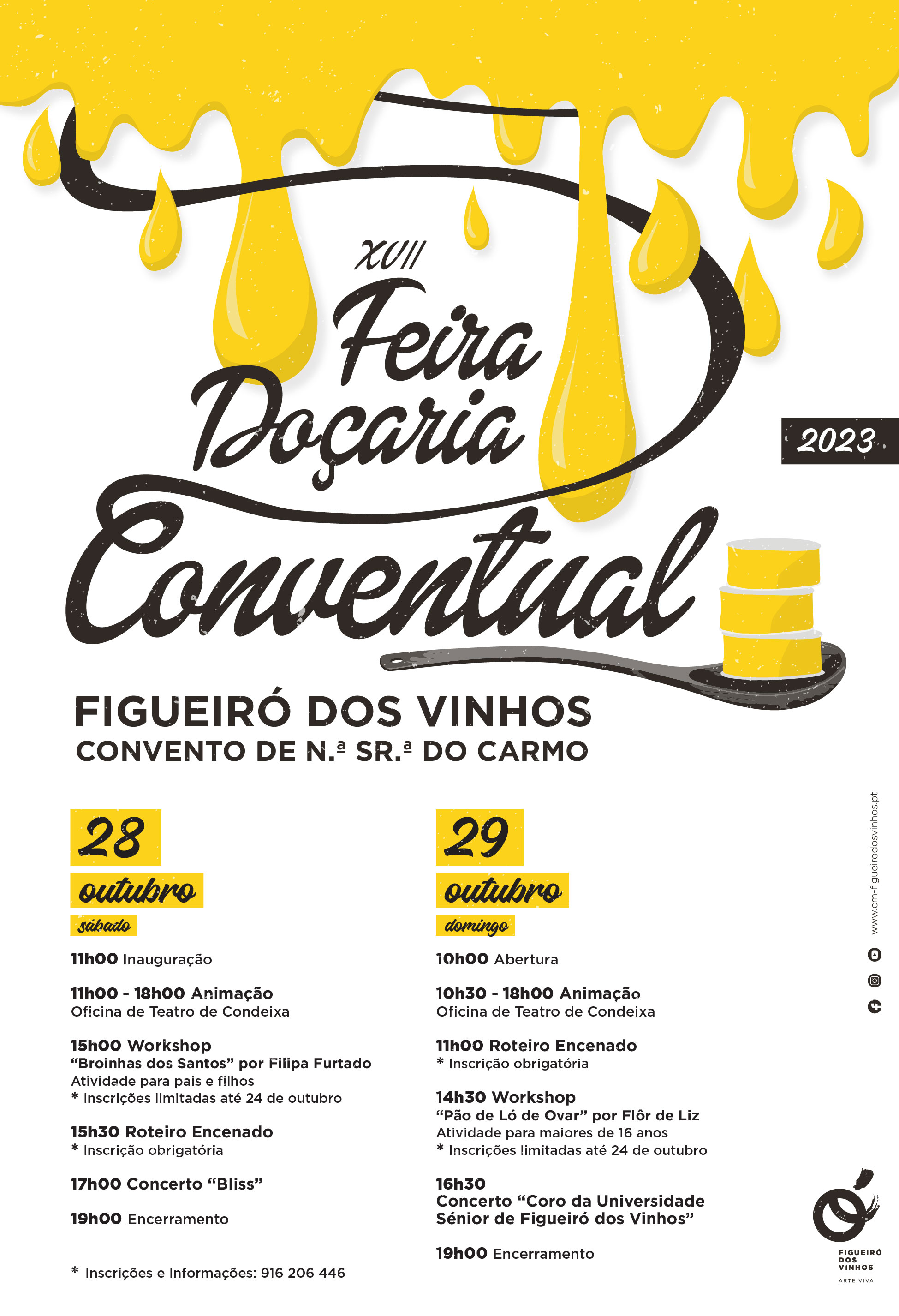XVII Feira de Doçaria Conventual - Programa