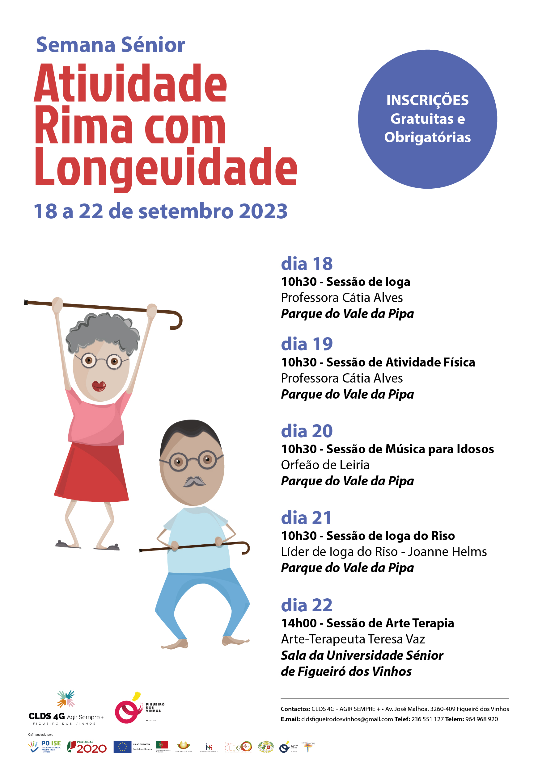 semana sénior 2023 setembro cartaz