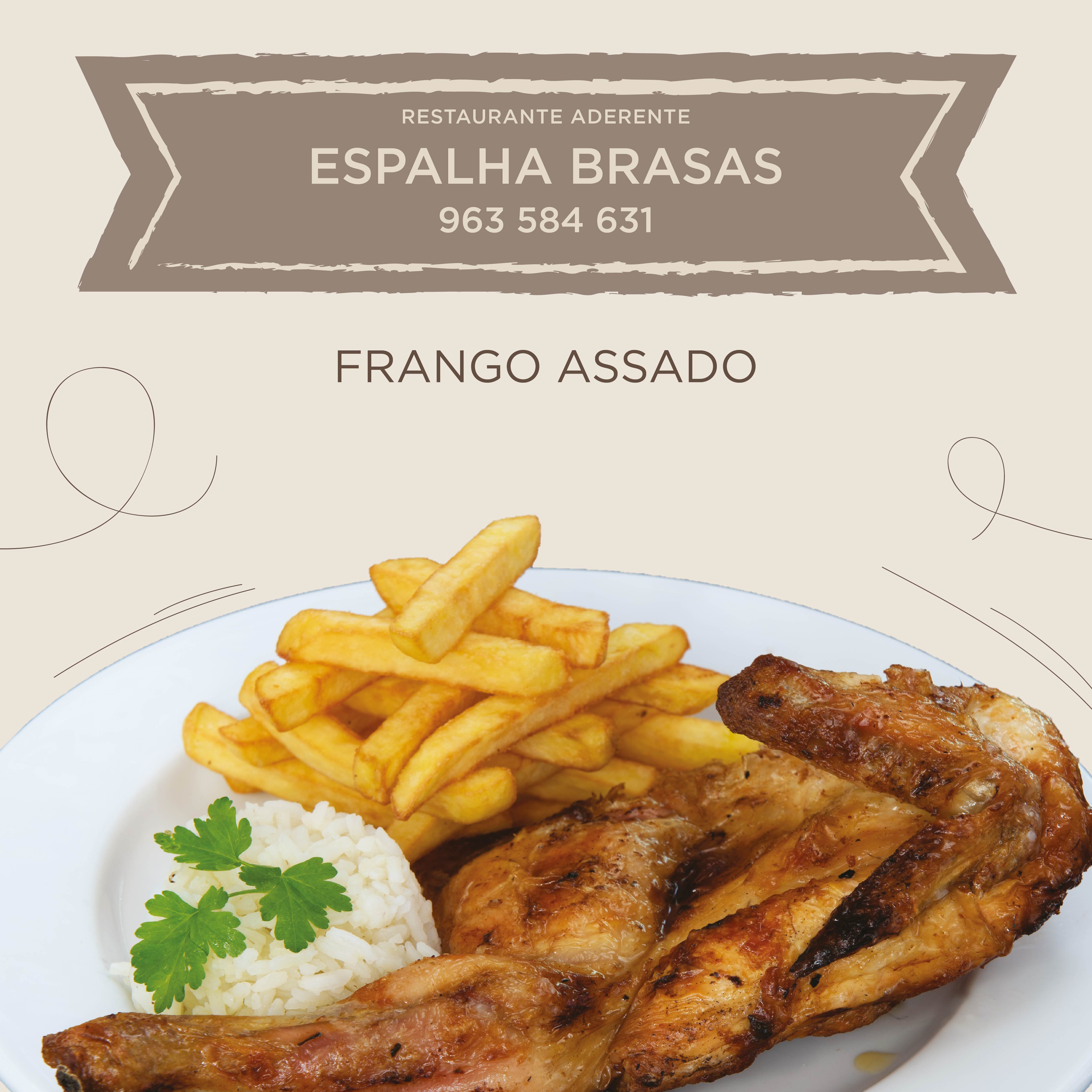Espalha Brasas Frango Assado