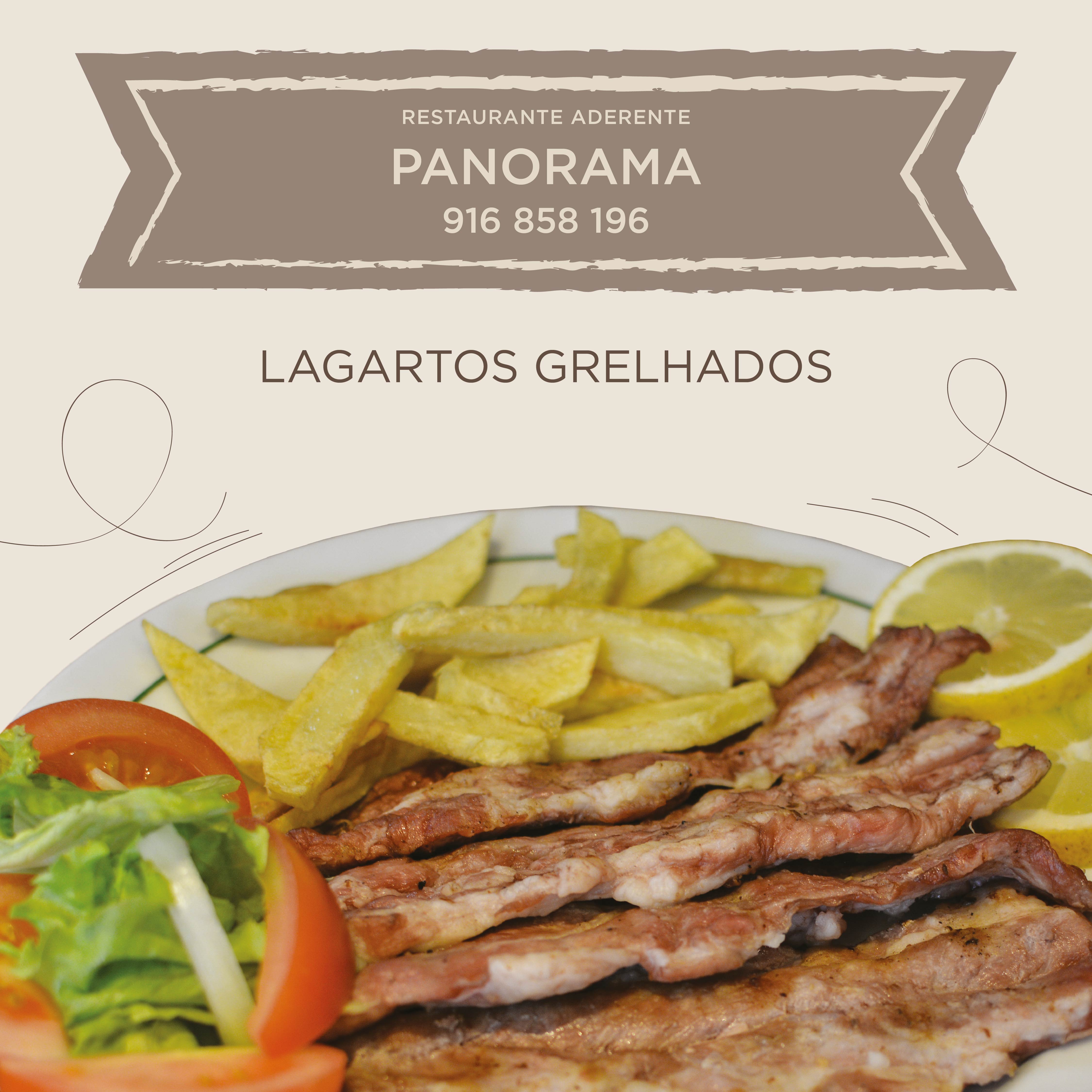 Panorama Lagartos Frelhados