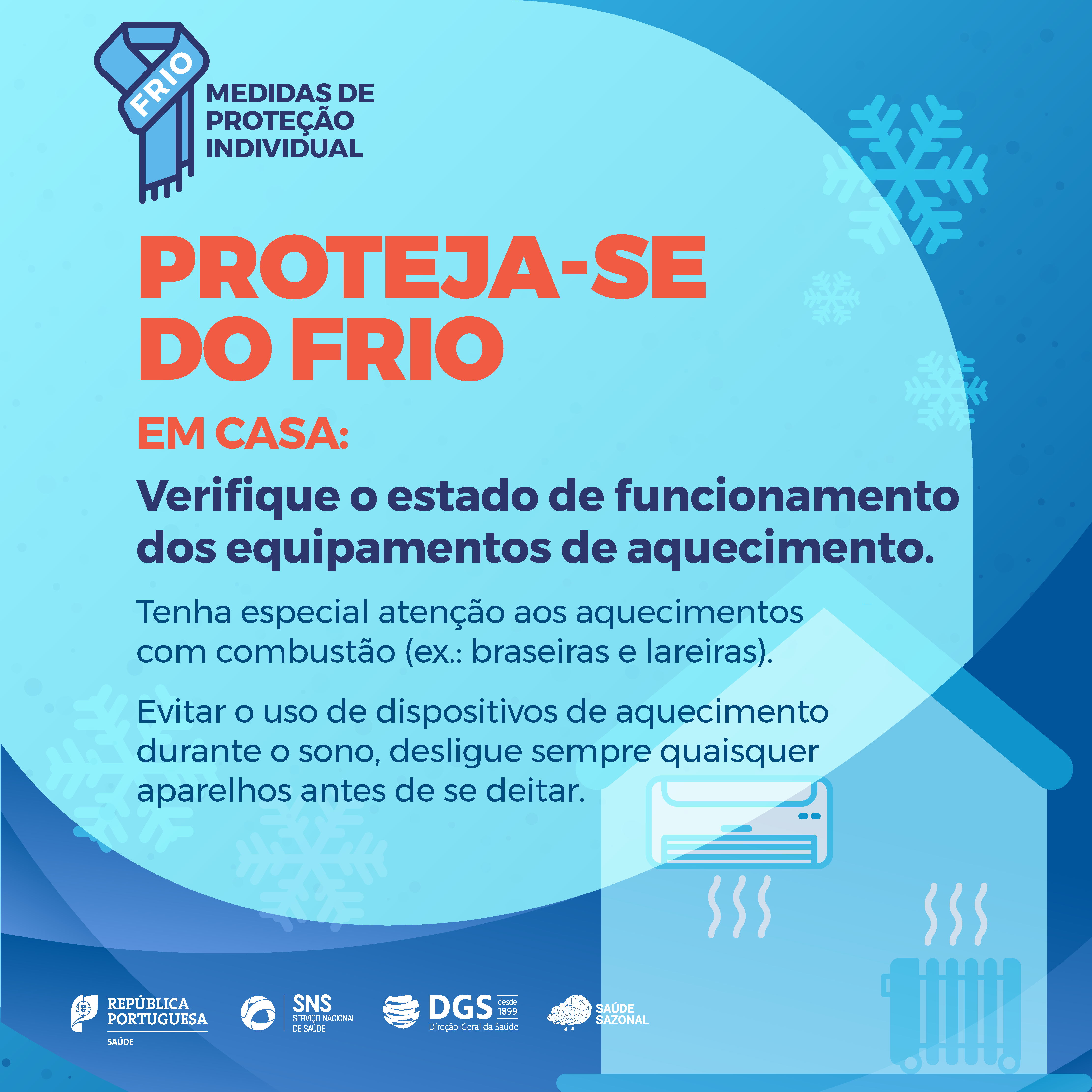 post frio recomendações DGS evitar exposições prolongadas