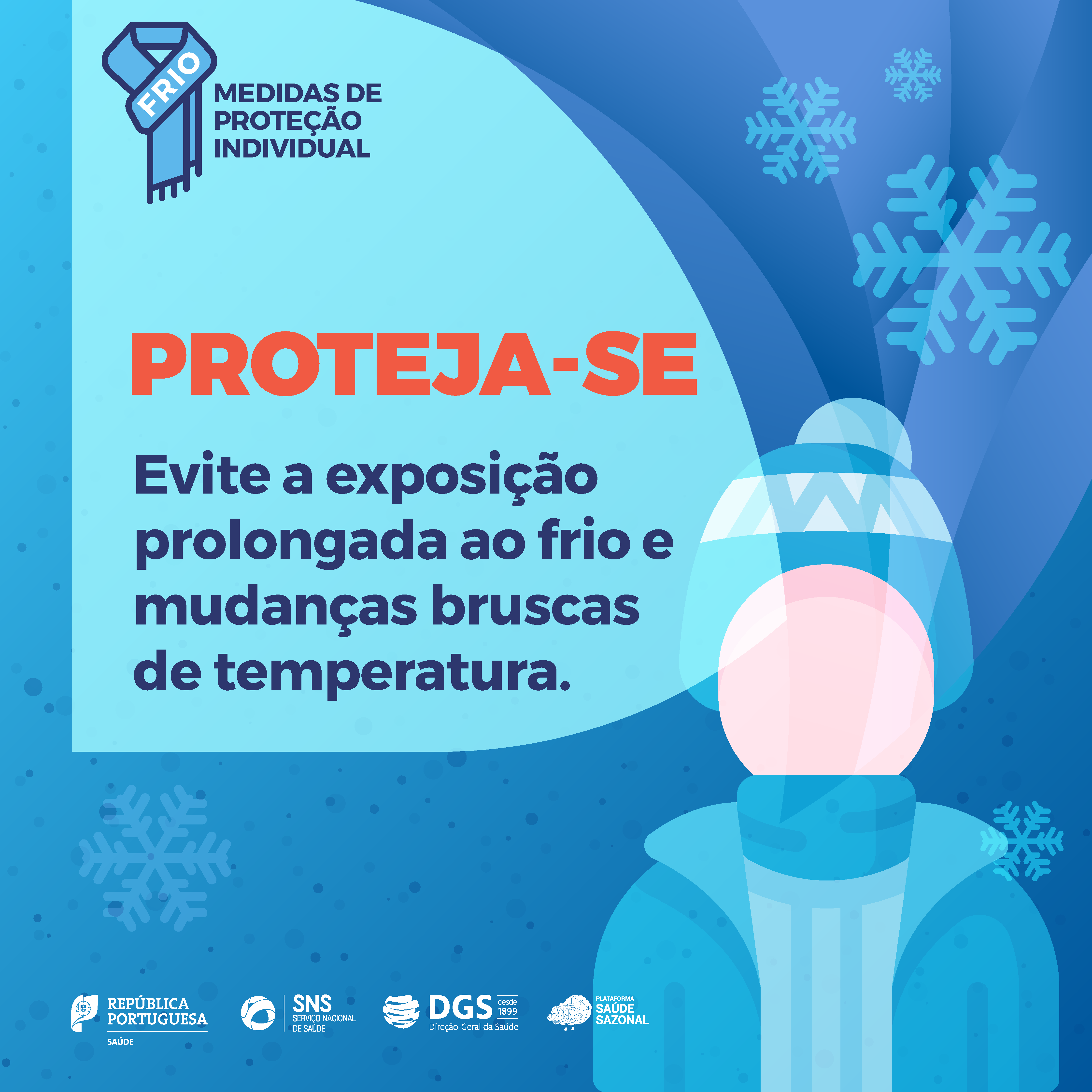 post frio recomendações DGS hidratação