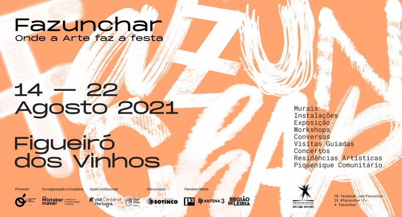 O Festival de Arte Urbana está de regresso a Figueiró dos Vinhos