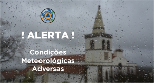 Aviso à População: Precipitação, Vento e Agitação Marítima