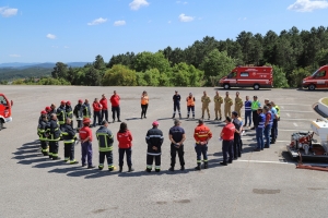 Proteção Civil testa Plano de Emergência do Heliporto