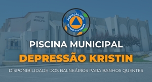 Piscina Municipal | Disponibilidade dos balneários para banhos quentes