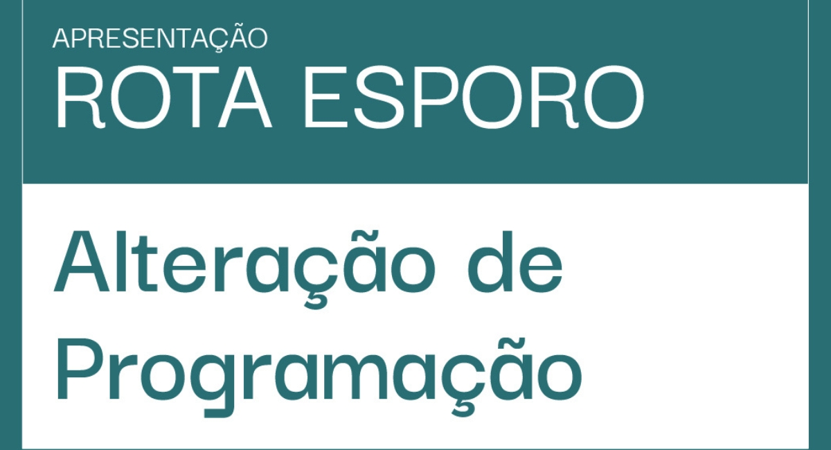 ESPORO - Apresentação da Rota Esporo
