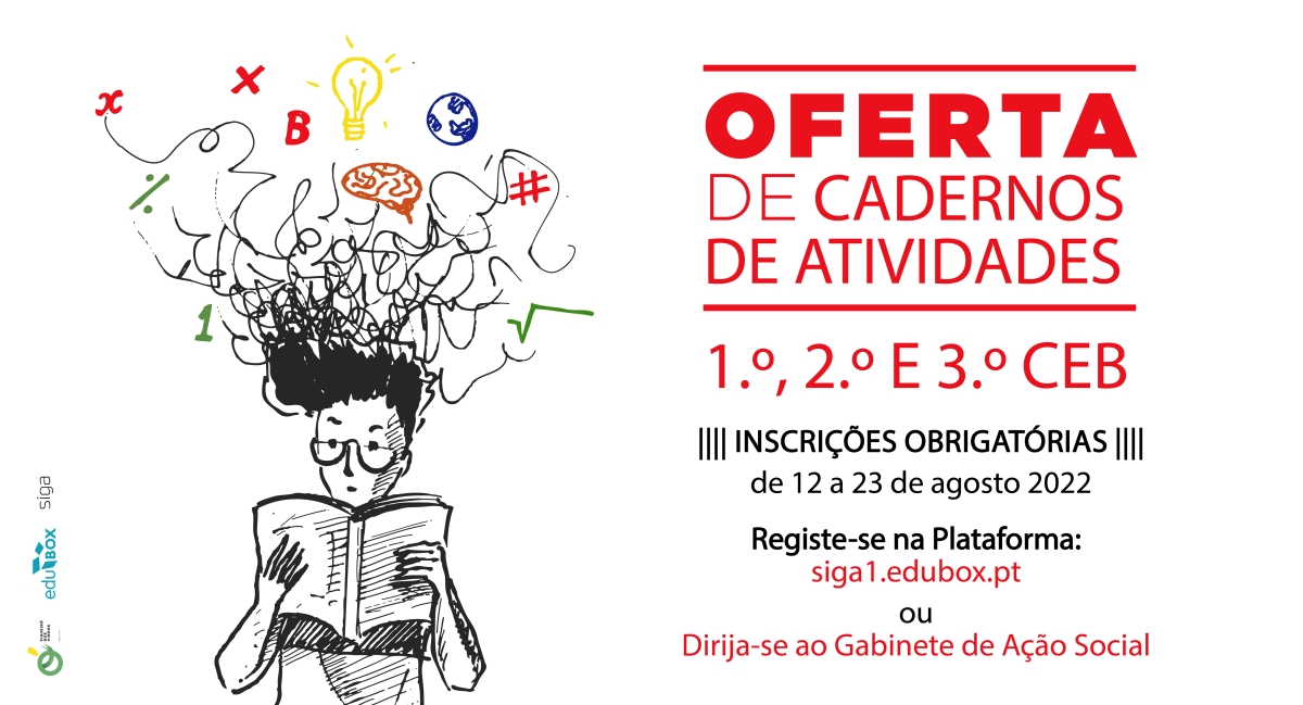 Município de Figueiró dos Vinhos oferece cadernos de atividades aos alunos do 1.º, 2.º e 3.º CEB