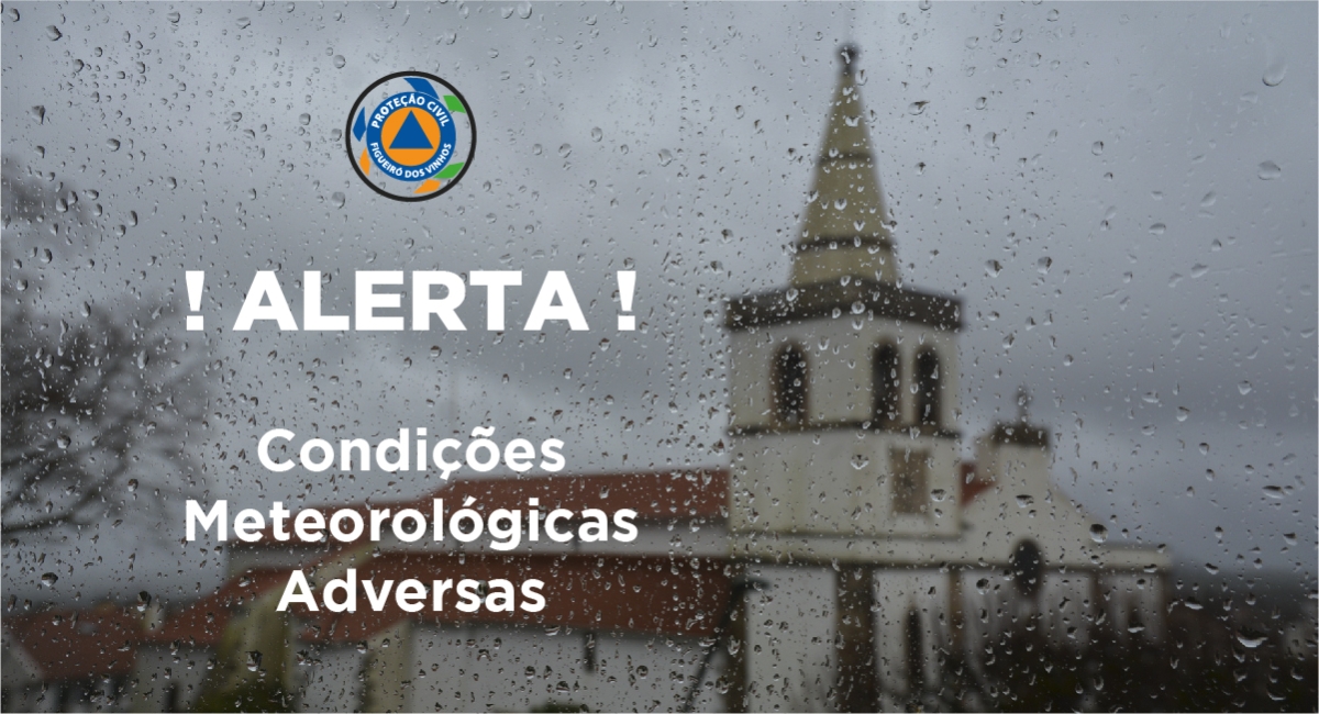 Aviso à População: Precipitação, Vento e Agitação Marítima