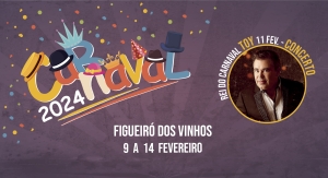 Toy vai Ser o Rei do Carnaval em Figueiró dos Vinhos