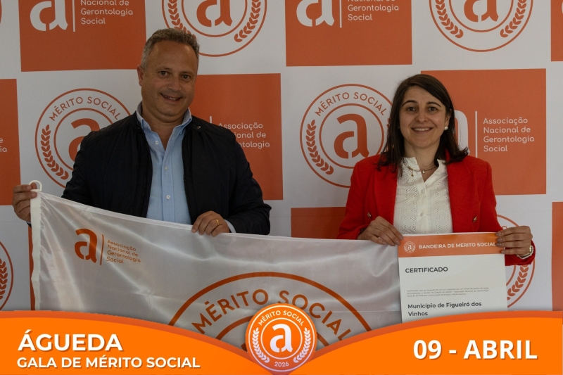 Figueiró dos Vinhos distinguido com a Bandeira de Mérito Social pelo 2.º ano consecutivo