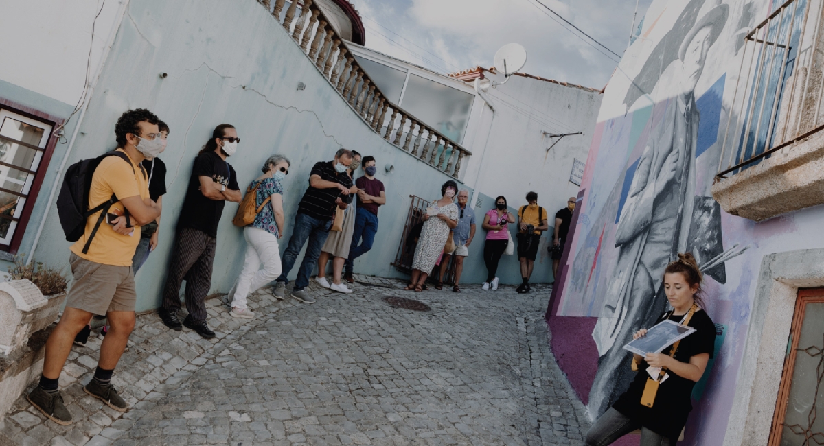 Rota de Arte Urbana: Figueiró dos Vinhos em destaque na Imprensa alemã - à conquista dos circuitos internacionais