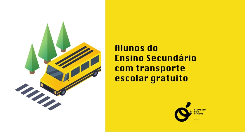 Alunos do Secundário com Transporte Escolar Gratuito