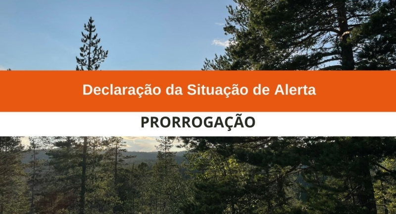 Prorrogação da Declaração da situação de alerta