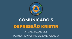 COMUNICADO 5 | Atualização do Plano Municipal de Emergência
