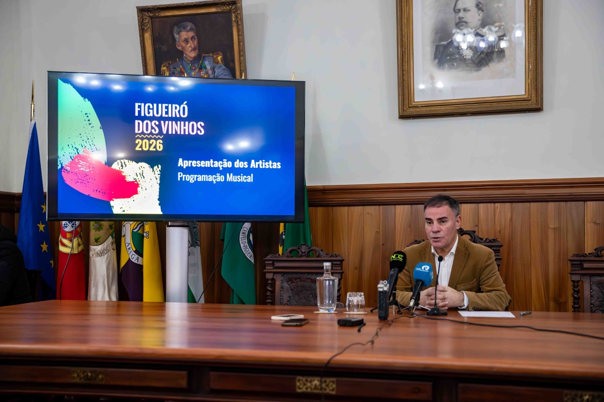 Revelados os Artistas 2026 de Figueiró dos Vinhos