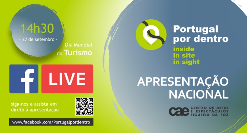 DIA MUNDIAL DO TURISMO: Município integra nova plataforma nacional de turismo &quot;Portugal por Dentro&quot;
