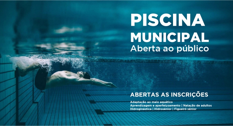 Piscina Municipal com inscrições Abertas