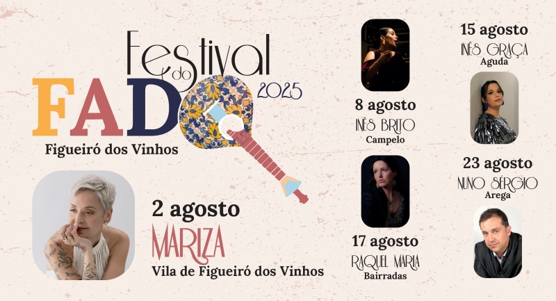 Festival do Fado 2025 traz Mariza a Figueiró dos Vinhos