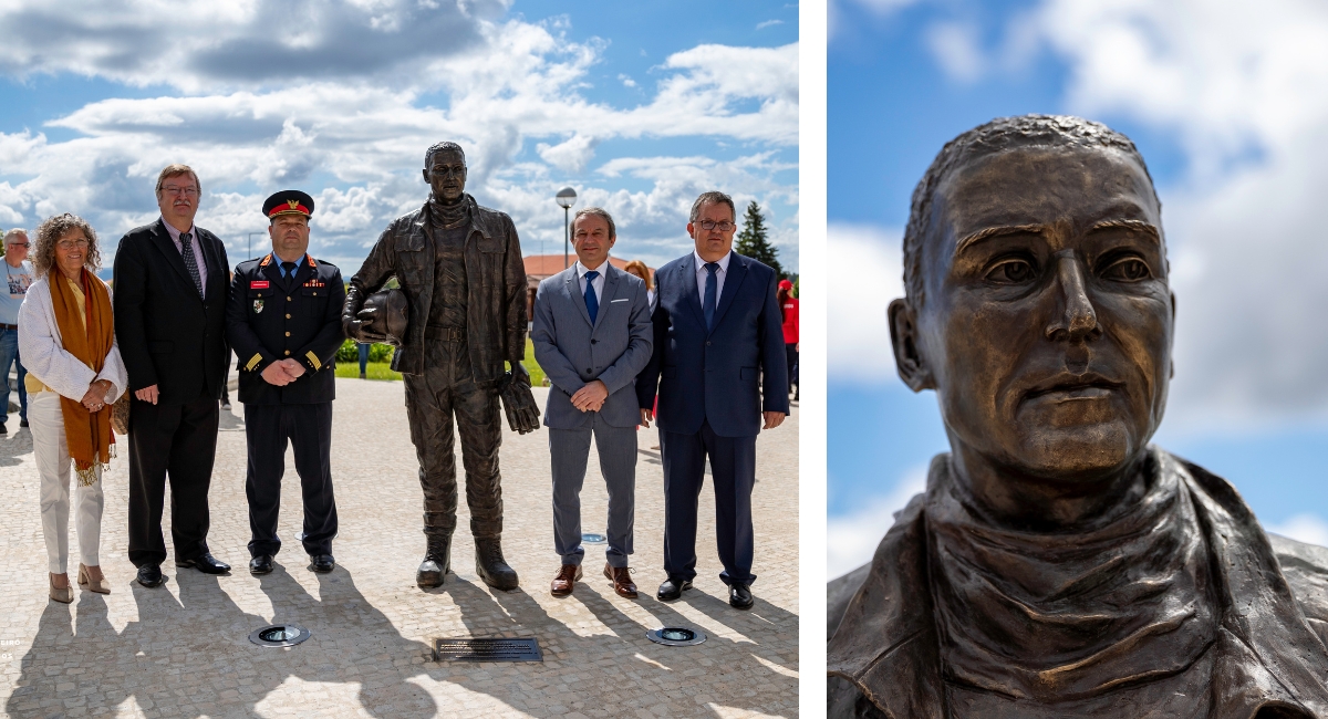Monumento de Homenagem aos Bombeiros inaugurado no dia de Aniversário da Corporação de Figueiró dos Vinhos