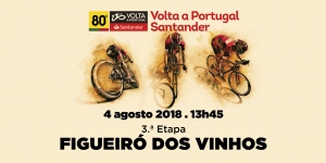 80ª Volta Portugal Santander passa em Figueiró dos Vinhos