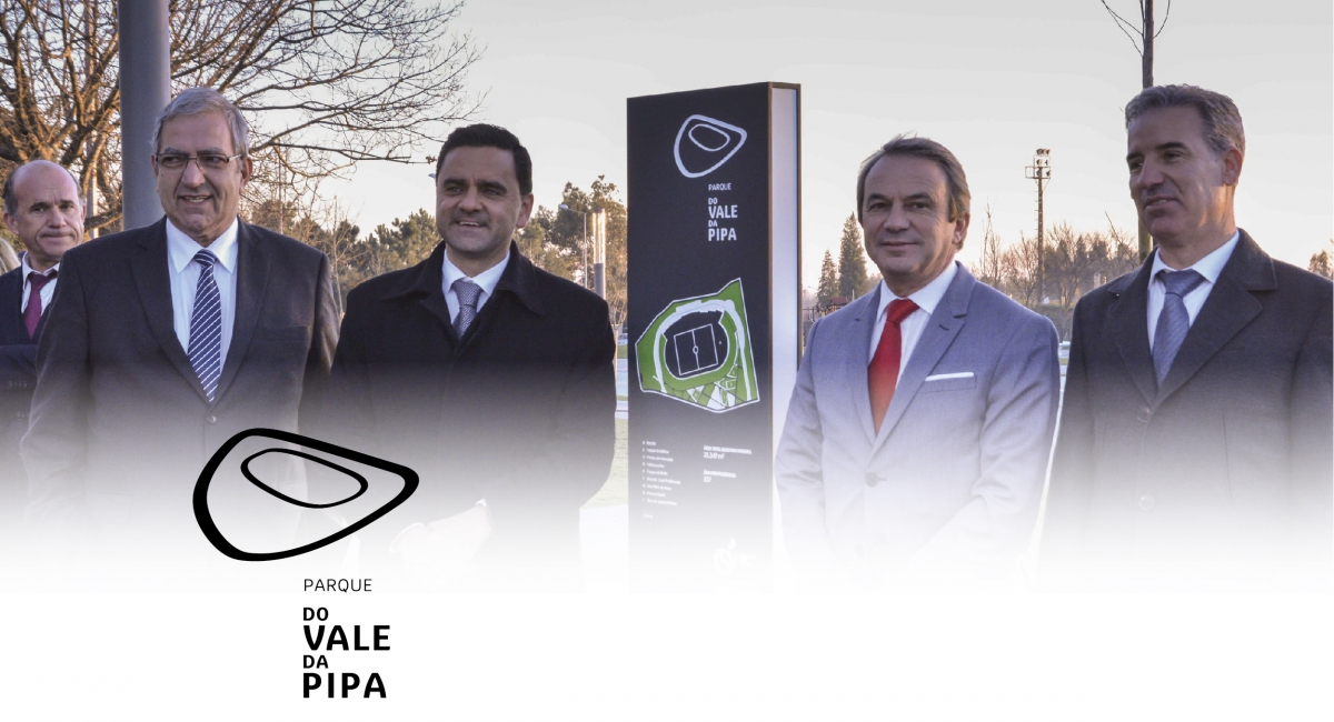 Inauguração do Parque do Vale da Pipa com a presença do Ministro do Planeamento e das Infraestruturas