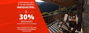 30% Desconto na sua reserva!