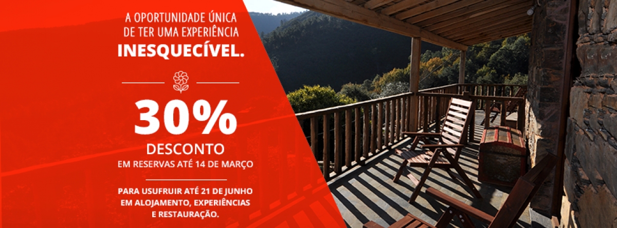 30% Desconto na sua reserva!