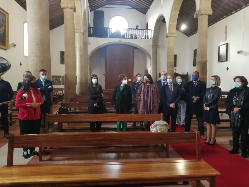 A Igreja Paroquial de Figueiró dos Vinhos foi hoje inaugurada após intervenção de requalificação e restauro