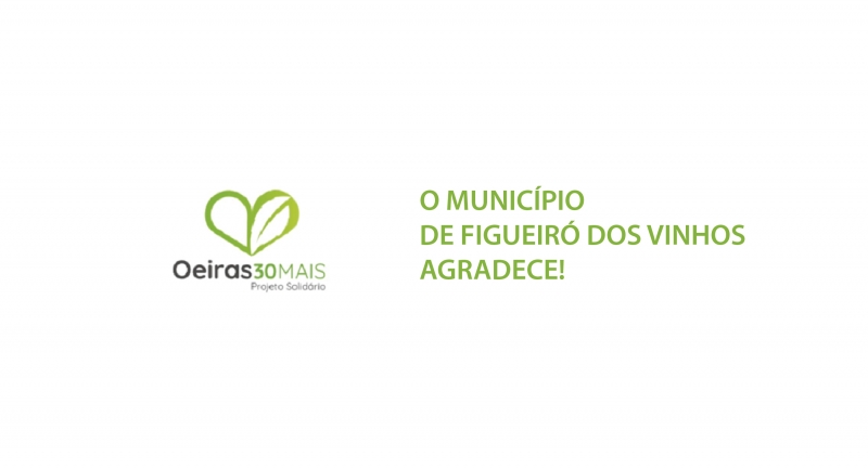 Agradecimento - Oeiras30Mais